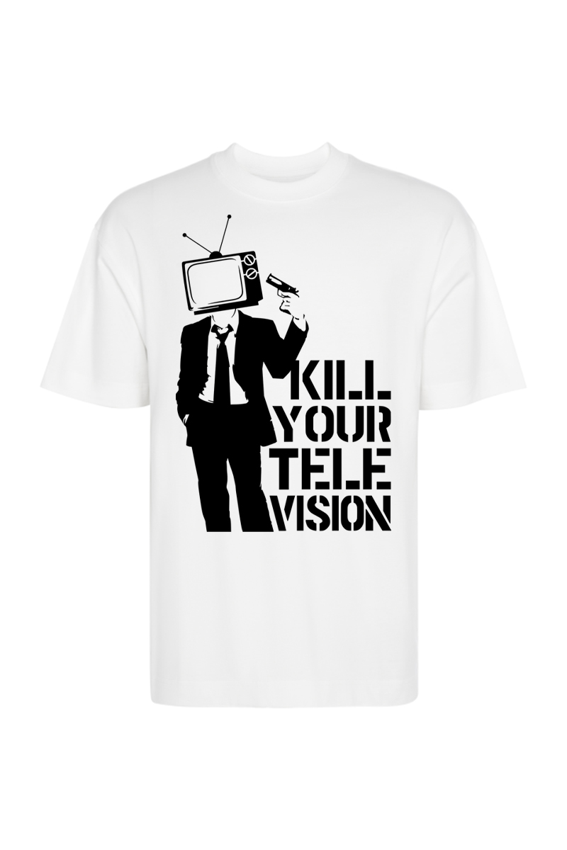 Tricou Oversize - Kill Television by Bansky