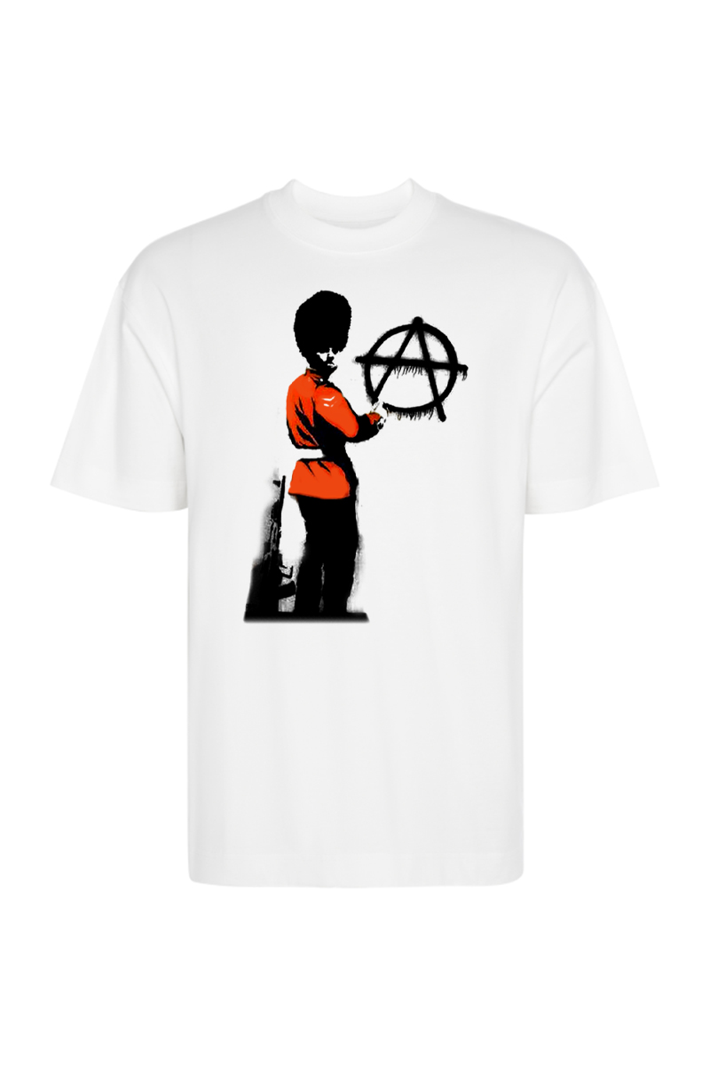 Tricou Oversize - Anarchy Policeman by Bansky