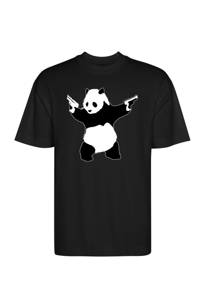 Tricou Oversize - Gangsta Panda - imagine 6
