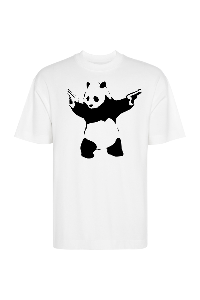 Tricou Oversize - Gangsta Panda