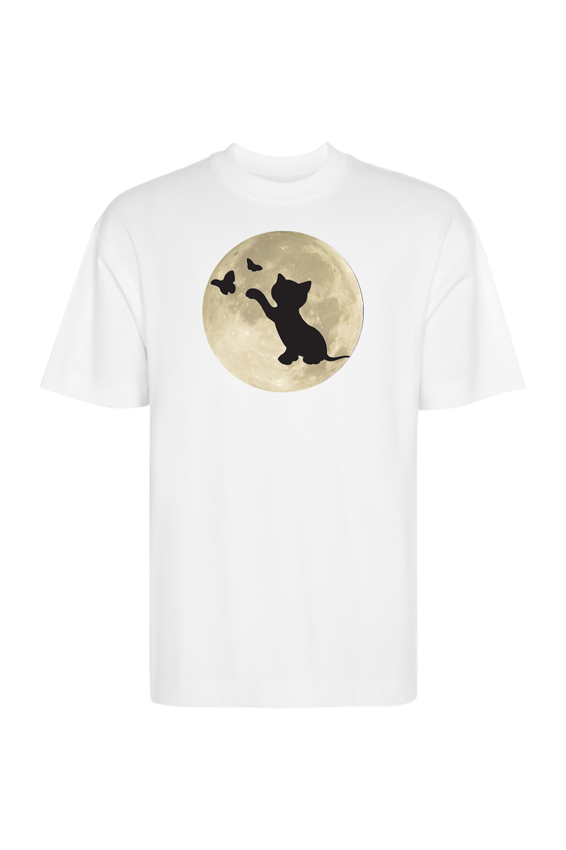 Tricou Oversize - Motan și flururi
