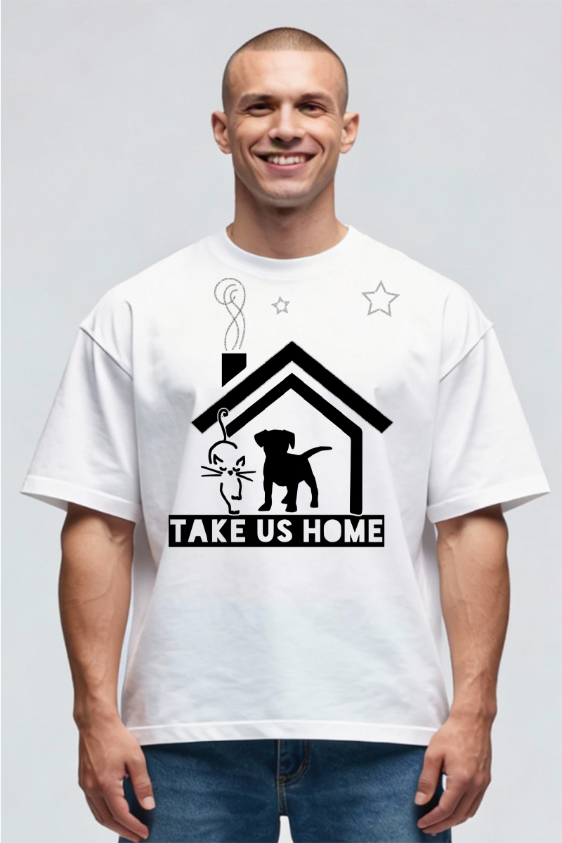 Tricou Oversize - Take Us Home - imagine 2
