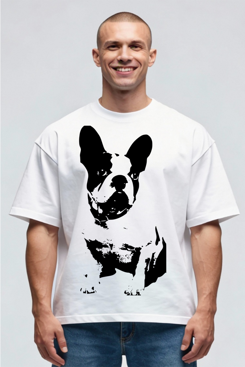 Tricou Oversize - Buldog - imagine 2
