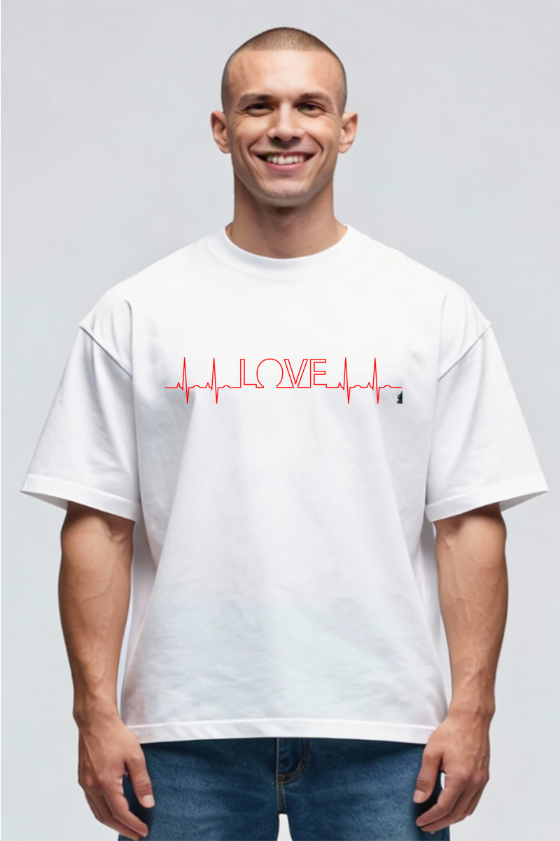 Tricou Oversize - Love - imagine 2