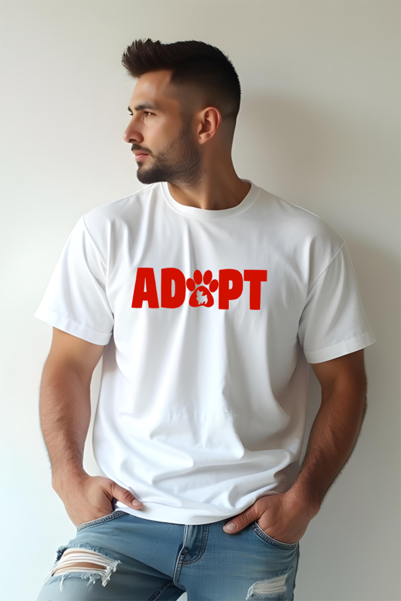 Tricou Oversize - Adopt - imagine 3