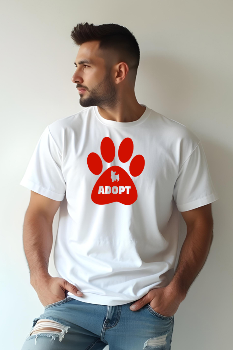 Tricou Oversize - Adopt - imagine 3
