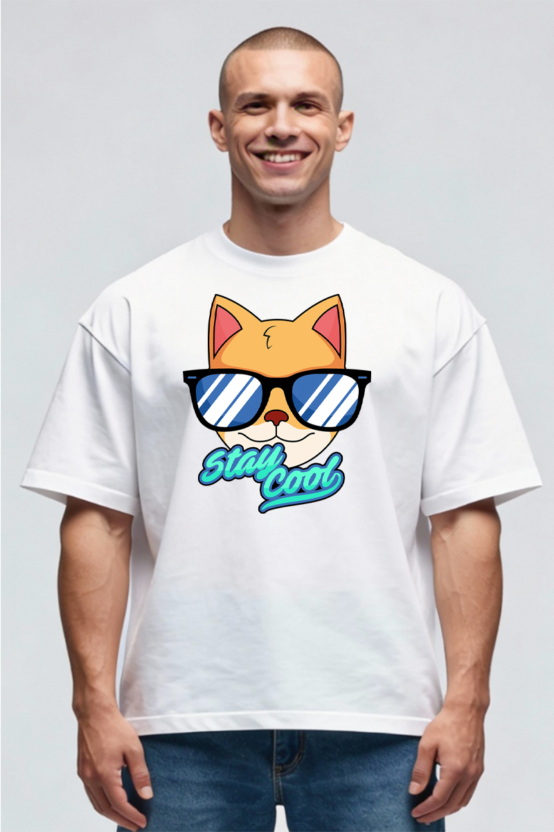 Tricou Oversize - Stay Cool - imagine 2
