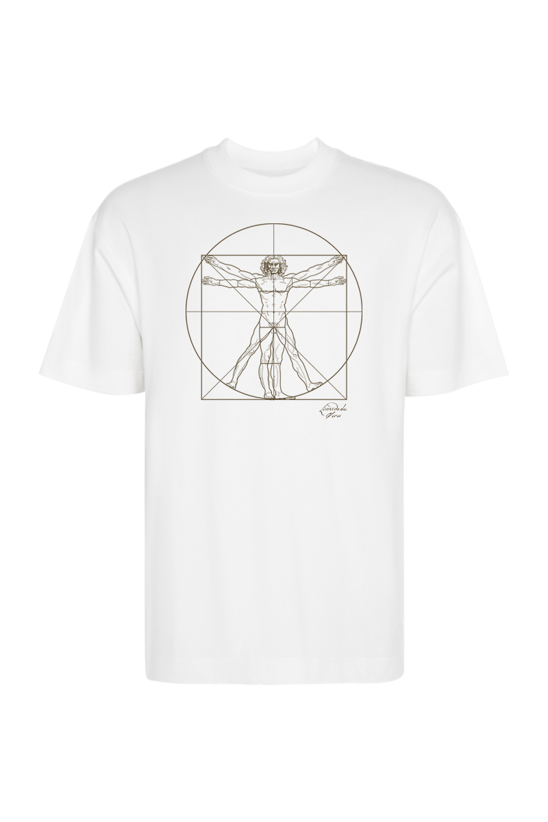 Tricou Oversize - Omul Vitruvian