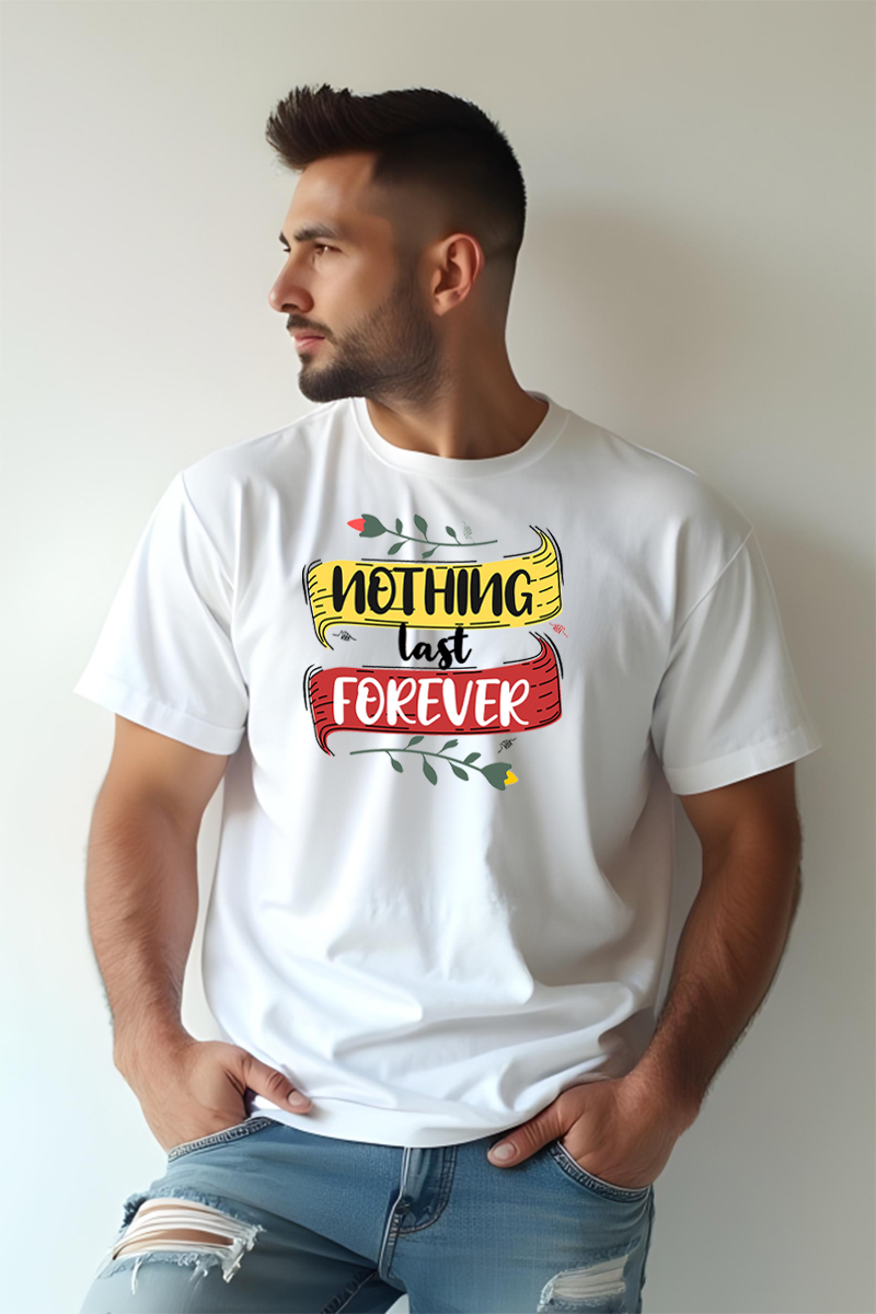 Tricou Oversize - Nathing Last Forever - imagine 3