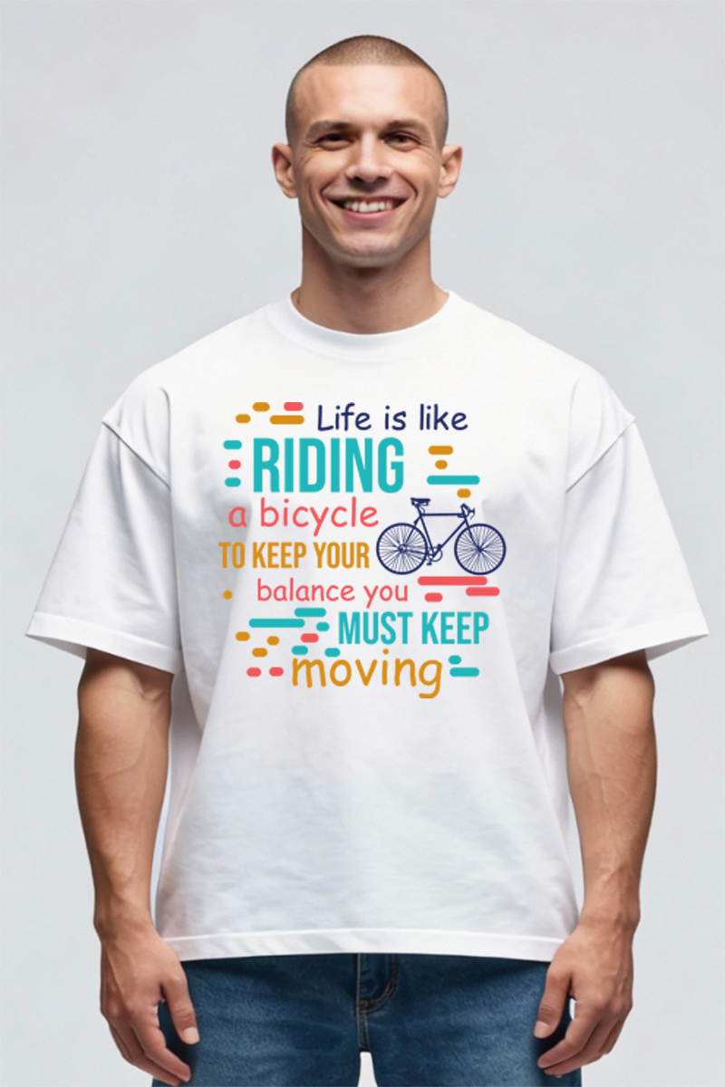 Tricou Oversize - Bike