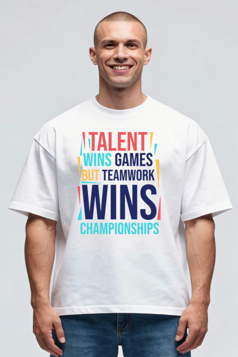 Tricou Oversize - Teamwork