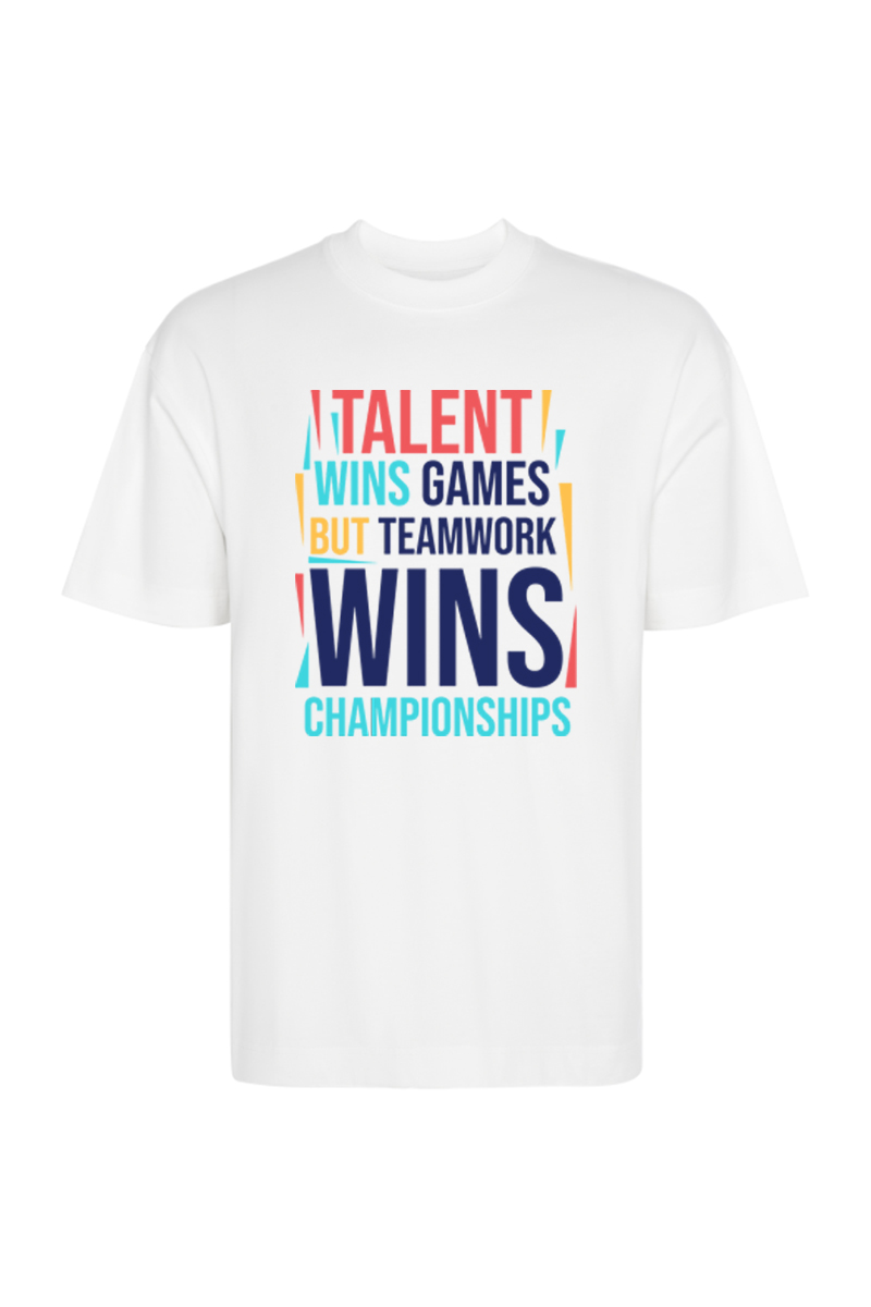 Tricou Oversize - Teamwork - imagine 3