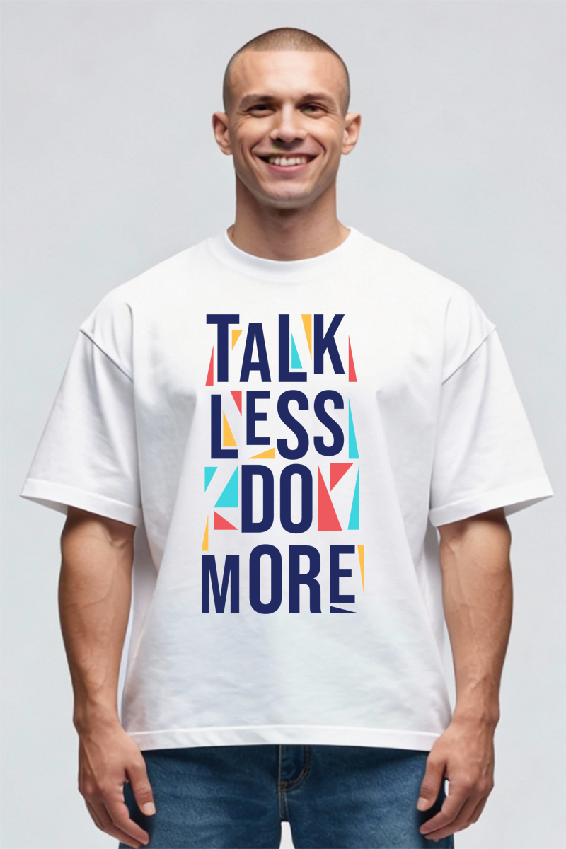 Tricou Oversize - Talk Less