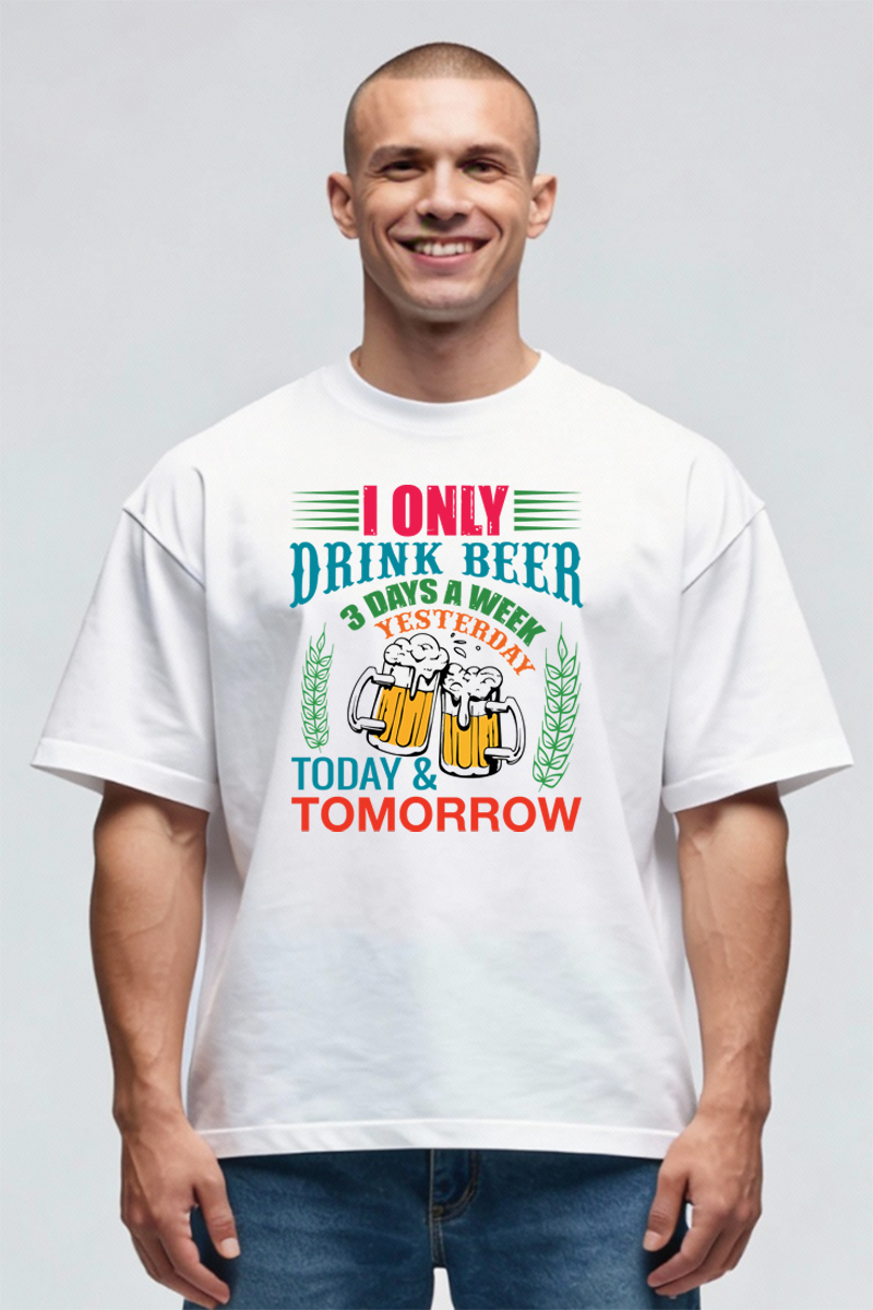 Tricou Oversize - Drink Beer