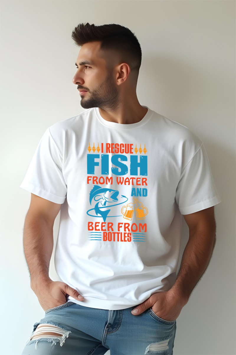 Tricou Oversize - Rescue Fish - imagine 2