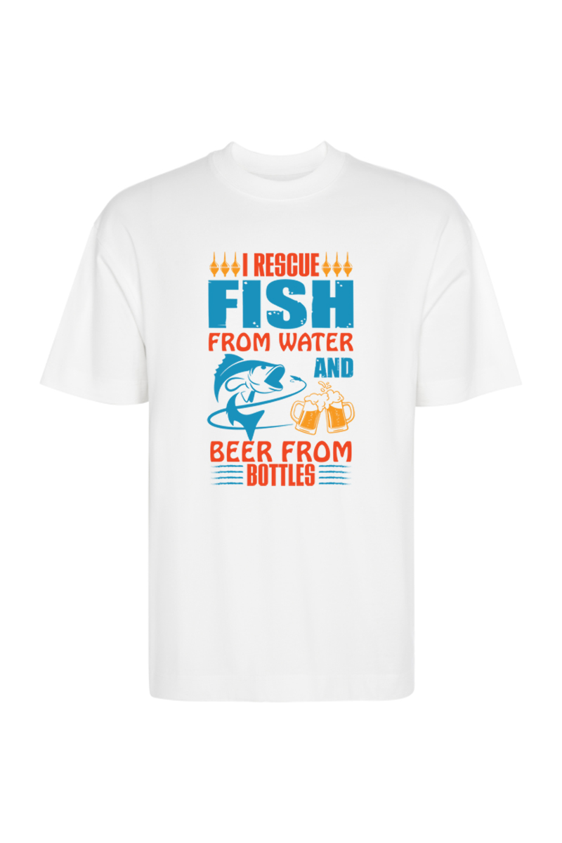 Tricou Oversize - Rescue Fish - imagine 3