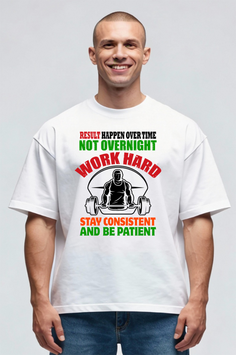 Tricou Oversize - Work