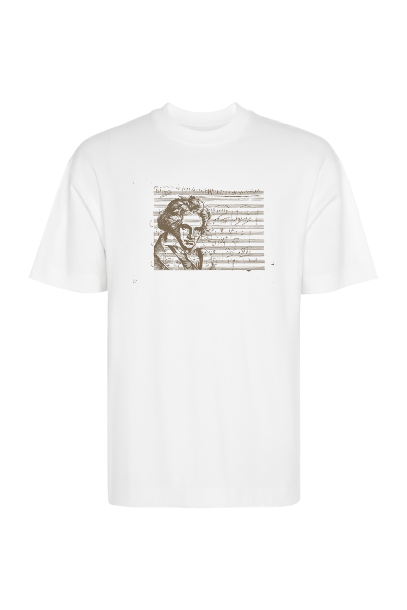 Tricou Oversize - Concert de Beethoven - imagine 3