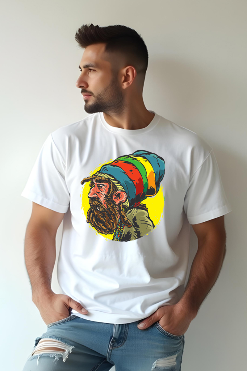 Tricou Oversize - Rastaman - imagine 2