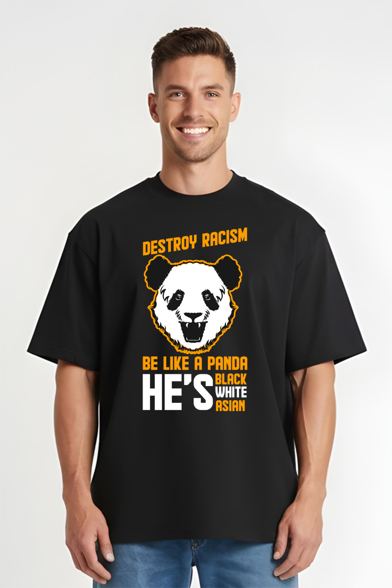 Tricou Oversize - Distroy Racism