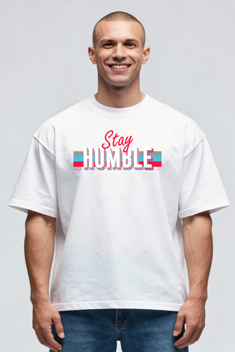 Tricou Oversize - Stay Humble