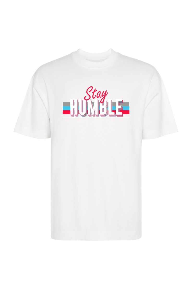 Tricou Oversize - Stay Humble - imagine 3