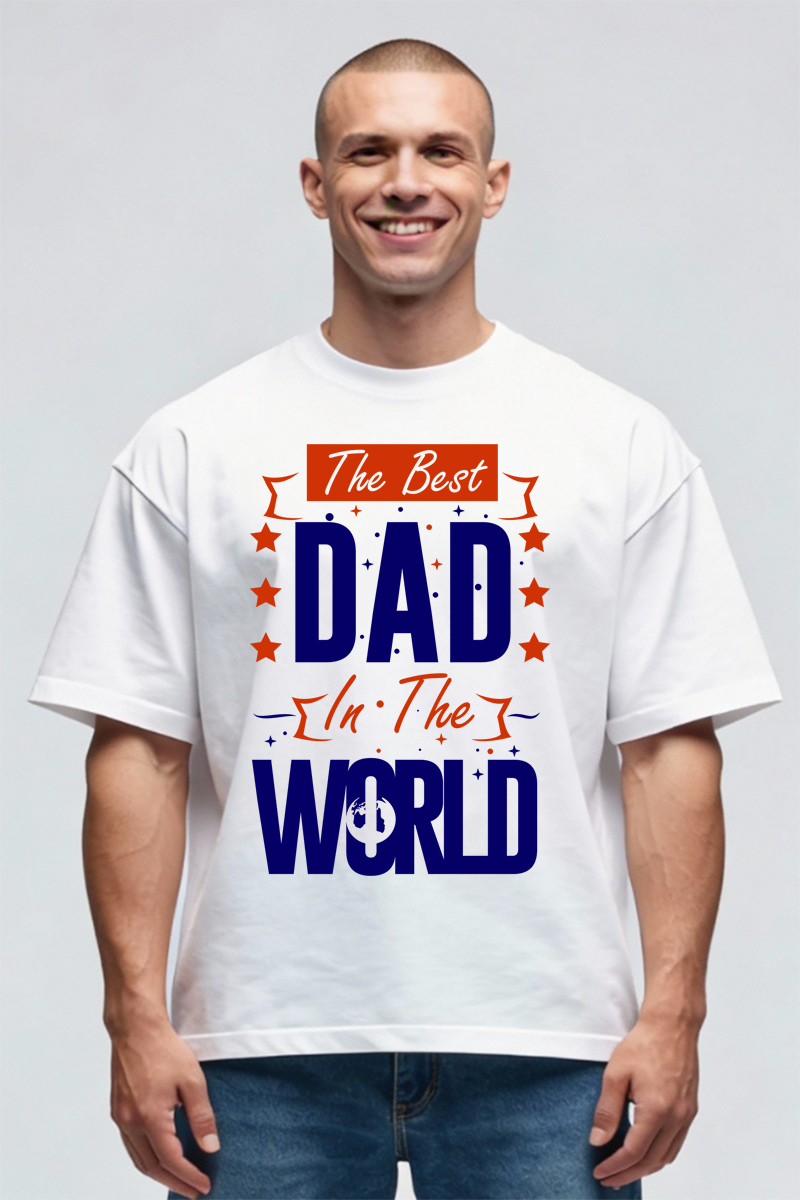 Tricou Oversize - Best Dad