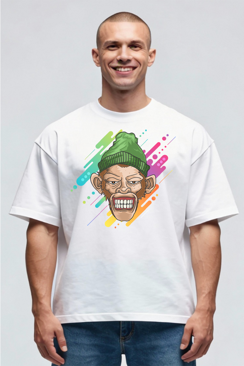 Tricou Oversize - Smilling Regaeman - imagine 2