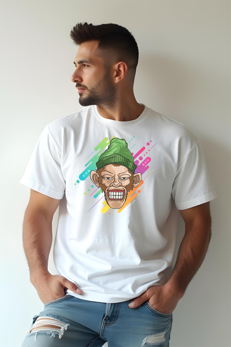 Tricou Oversize - Smilling Regaeman - imagine 3