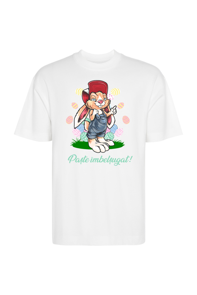 Tricou Oversize - Iepuraș de Paște