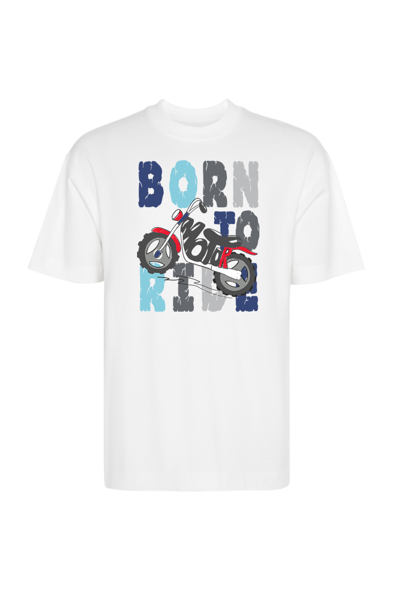 Tricou Oversize - Born To Ride