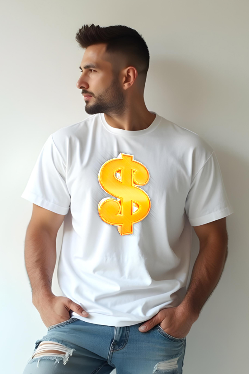 Tricou Oversize - Dollar - imagine 2