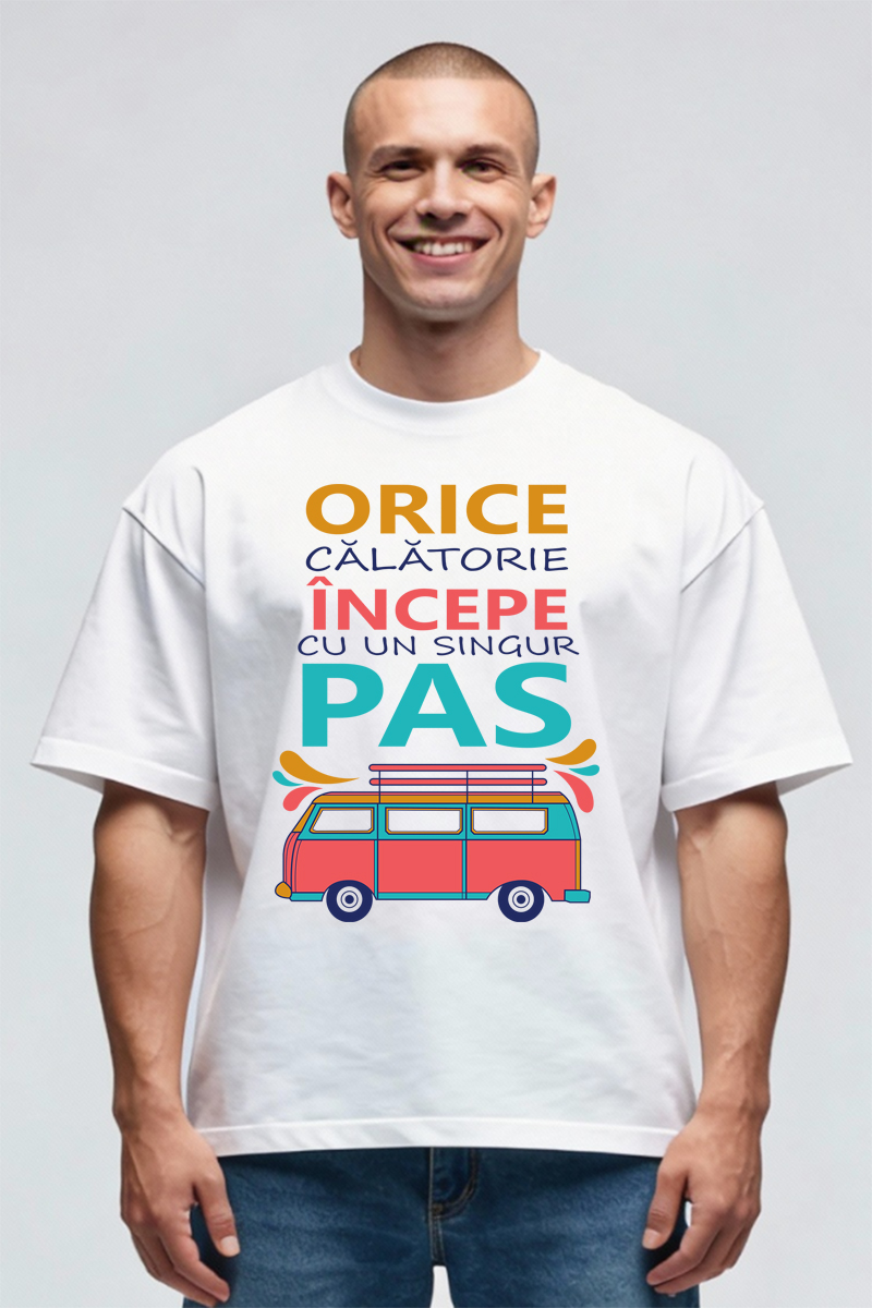 Tricou Oversize - Orice Calatorie