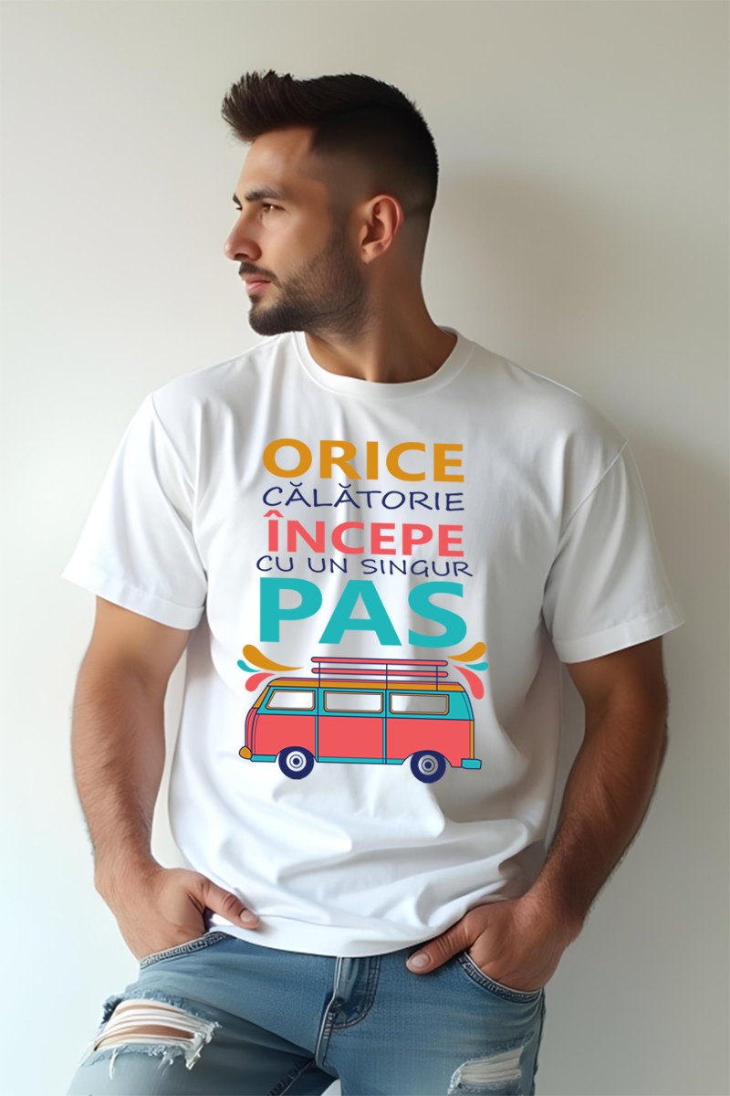 Tricou Oversize - Orice Calatorie - imagine 2