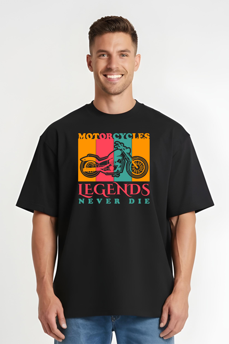 Tricou Oversize - Legends Never Die