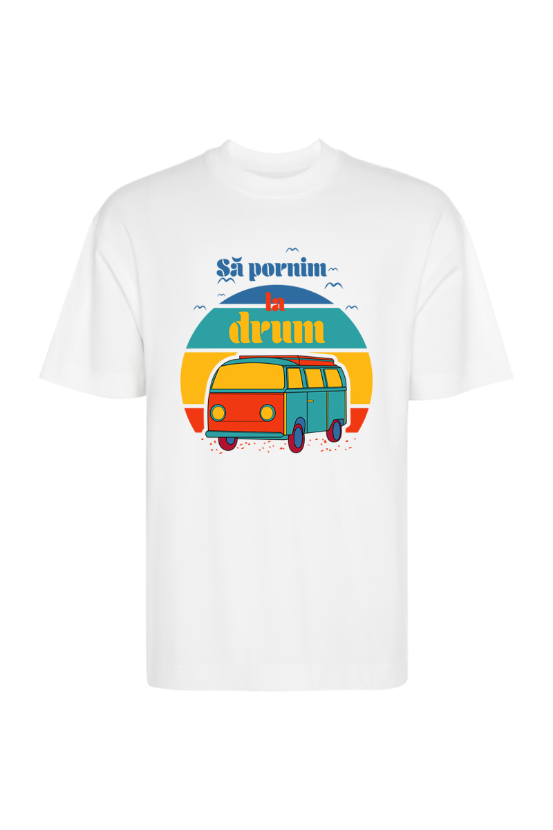Tricou Oversize - Pornim La Drum - imagine 3