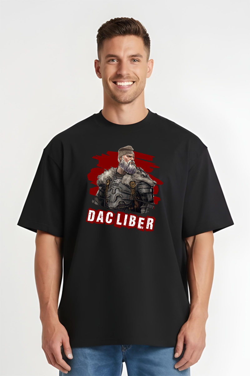 Tricou Oversize - Dac Dacul Liber - imagine 4