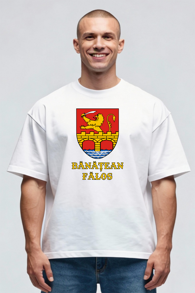 Tricou Oversize - Stema Banatului