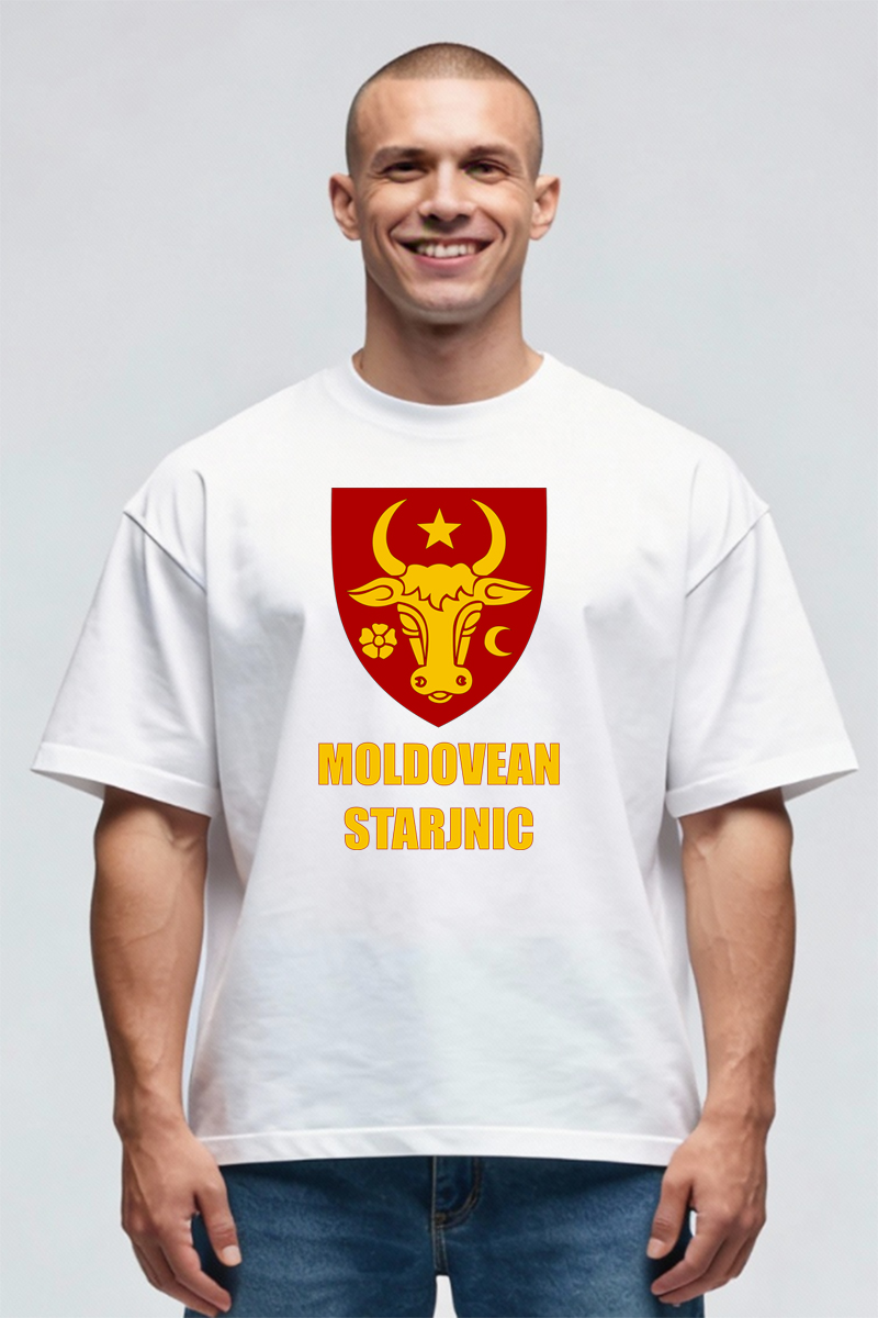 Tricou Oversize - Stema Moldovei