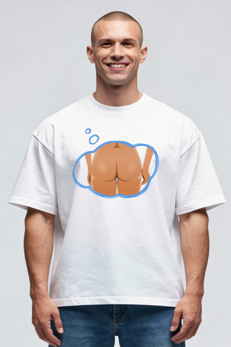 Tricou Oversize - La ce mă gândesc?