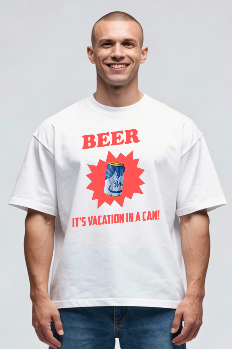 Tricou Oversize - Beer Vacation