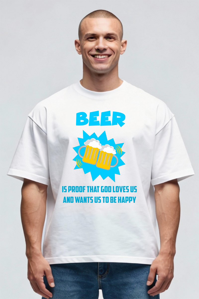 Tricou Oversize - Beer Proof