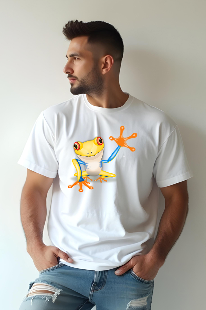 Tricou Oversize - Broscuta Galbena - imagine 2