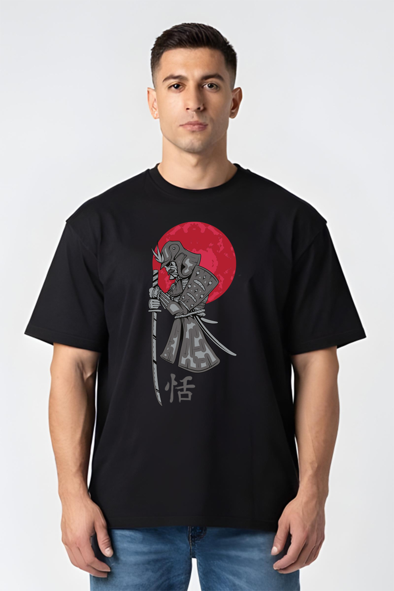 Tricou Oversize - Razboinic Samurai - imagine 5