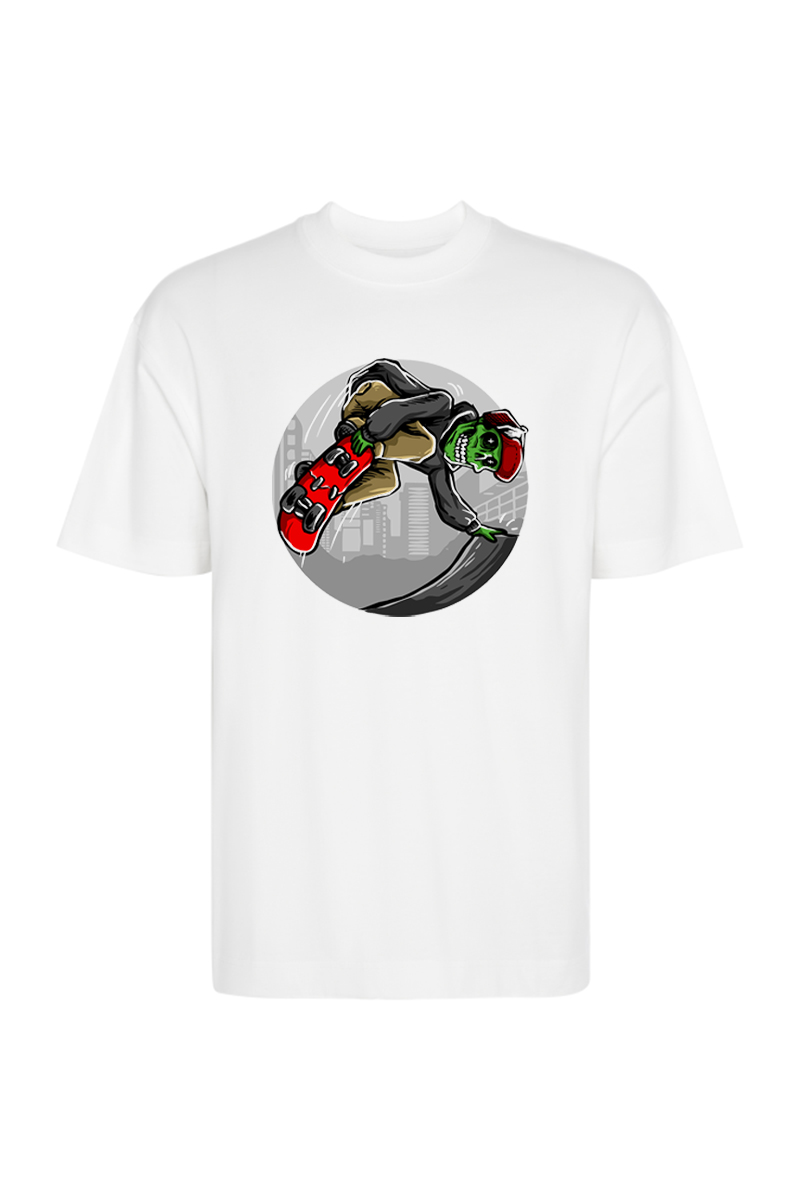 Tricou Oversize - Hell Skater - imagine 3