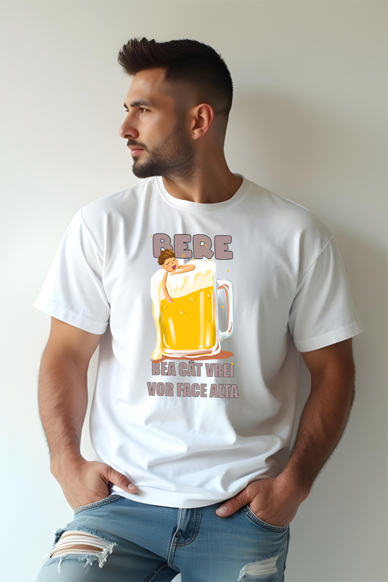 Tricou Oversize - Bere - imagine 2