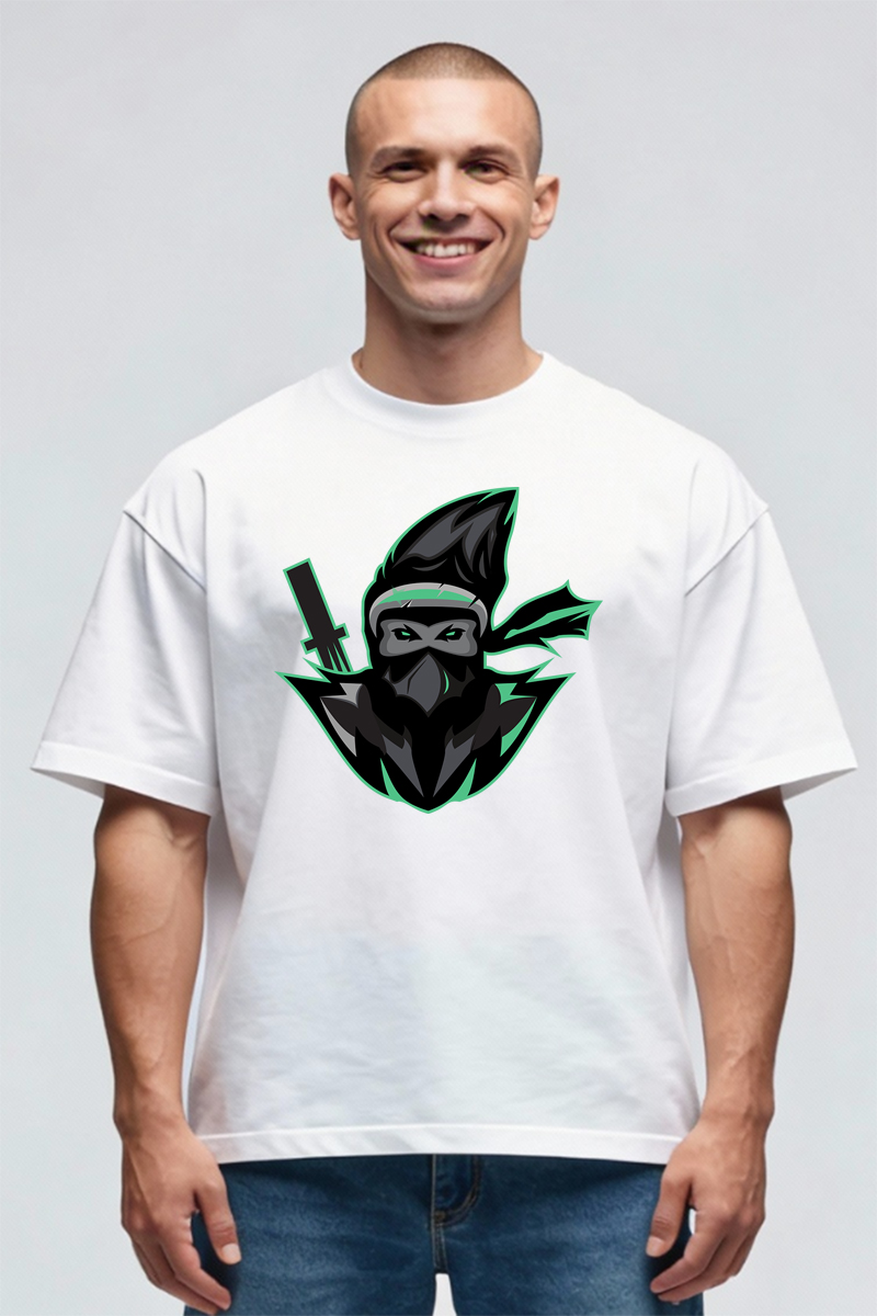 Tricou Oversize - Ninja