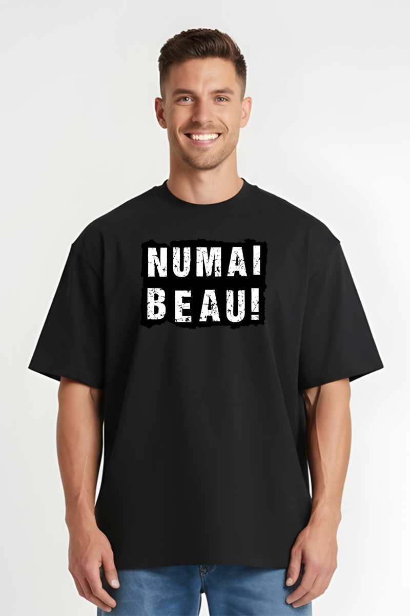 Tricou Oversize - Numai Beau - imagine 4