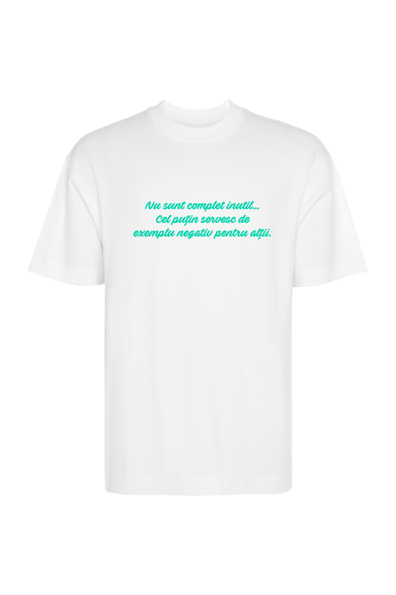 Tricou Oversize - Inutil - imagine 3