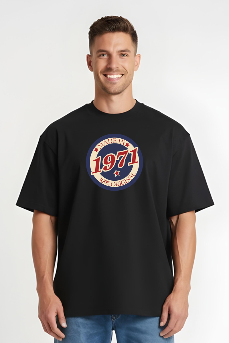 Tricou Oversize - Original 1971 - imagine 4